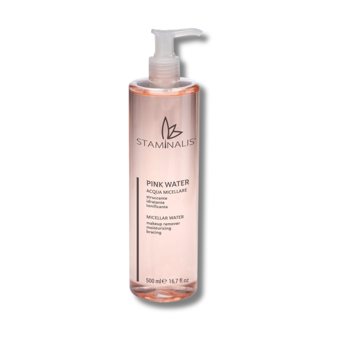 Acqua Micellare Pink Water Staminalis struccante e idratante
