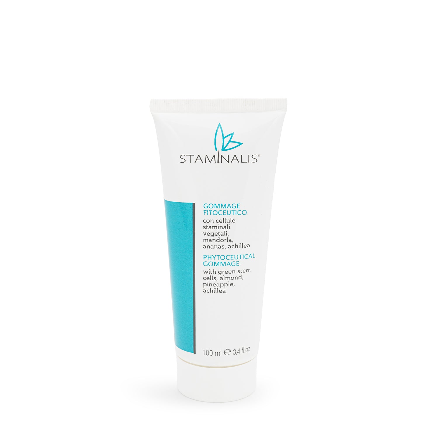 Gommage fitoceutico gel esfoliante per pelle luminosa e delicata - Staminalis.