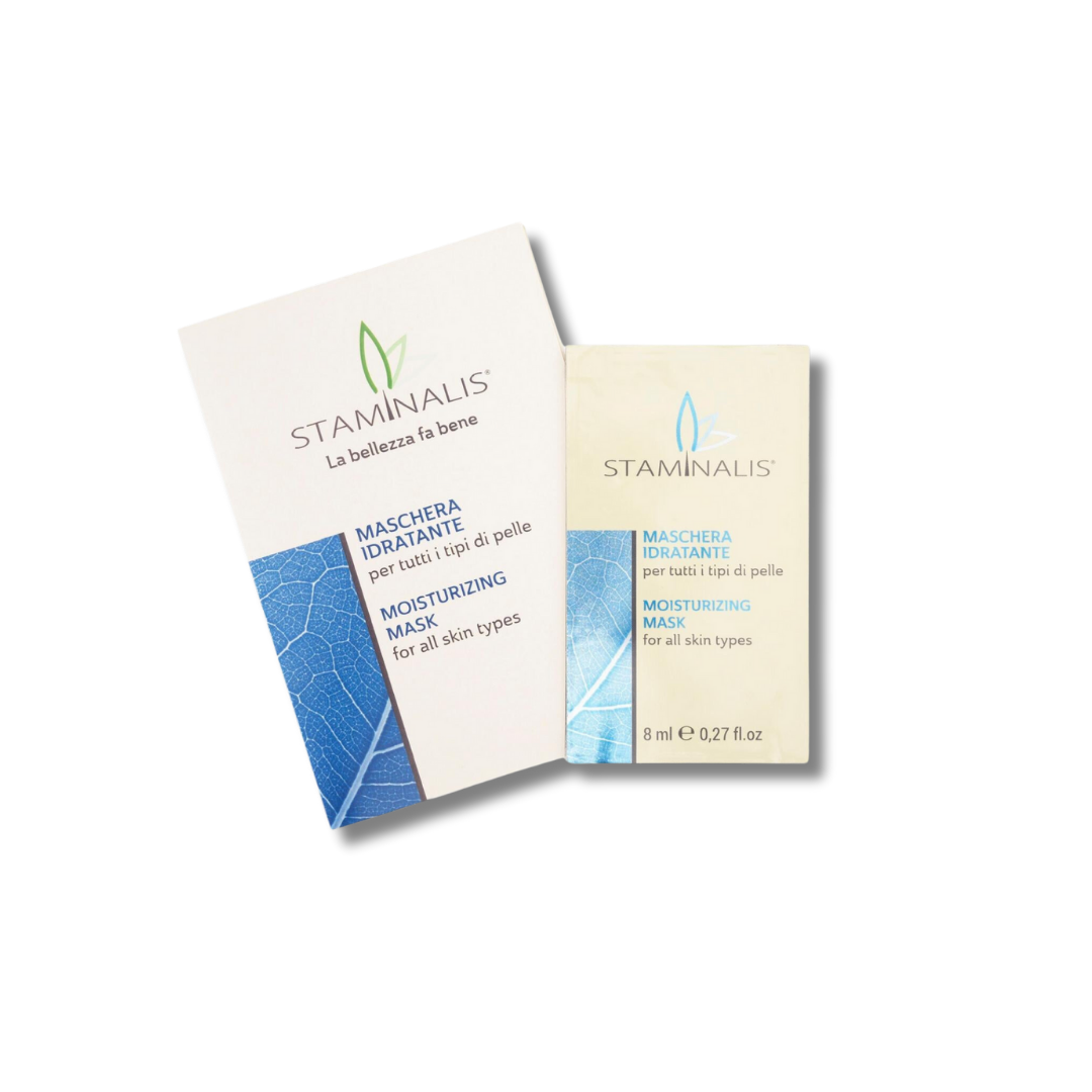 Maschera idratante Staminalis - Rinnova e protegge la pelle con idratazione intensa.