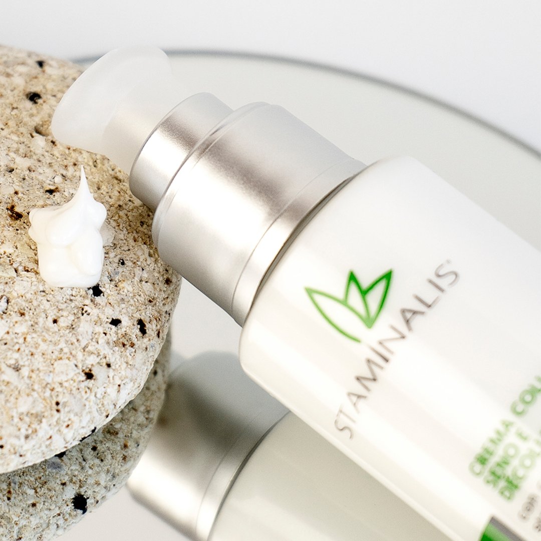 Crema rassodante Staminalis per collo, seno e décolleté con effetto lifting e idratante
