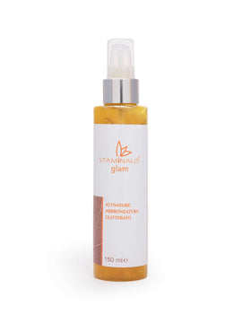 ACTIVADOR DE BRONCEADO CON BRILLO PARA ROSTRO Y CUERPO - 150 ML
