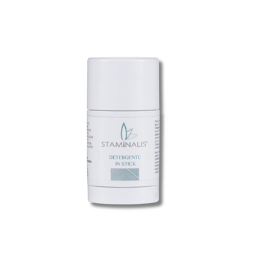Detergente viso in stick lenitivo Staminalis per tutti i tipi di pelle.
