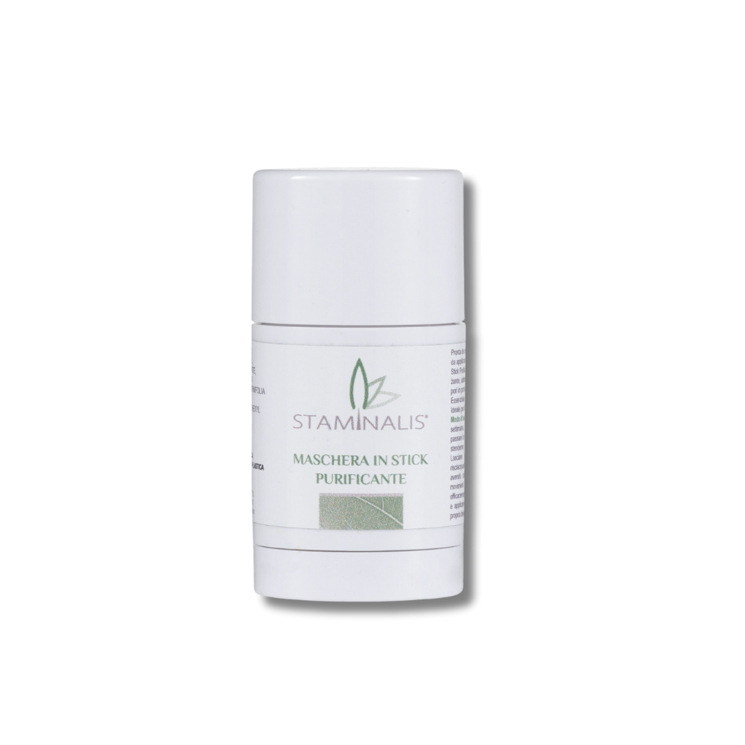 Maschera nera purificante in stick Staminalis - Pelle pulita e fresca.