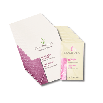 Set 10 Maschere viso per pelli sensibili