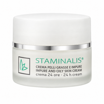 Crema Viso per Pelli Grasse e Impure | Anti-Lucido e Purificante - 50 ml