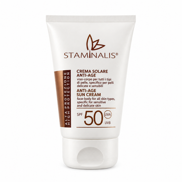 Crema Solare Anti-Age Viso e Corpo SPF 50 | Protezione Massima e Anti-Age - 100 ml