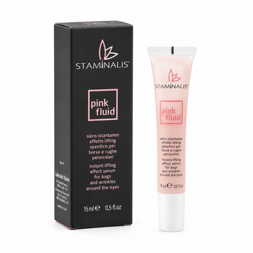 Pink Fluid - Siero borse occhi anti-age |  Idrata, riduce borse e rughe- 15 ml