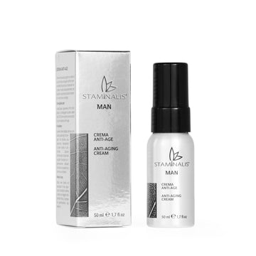 Crema anti-age uomo Staminalis – Nutrimento e compattezza per la pelle maschile