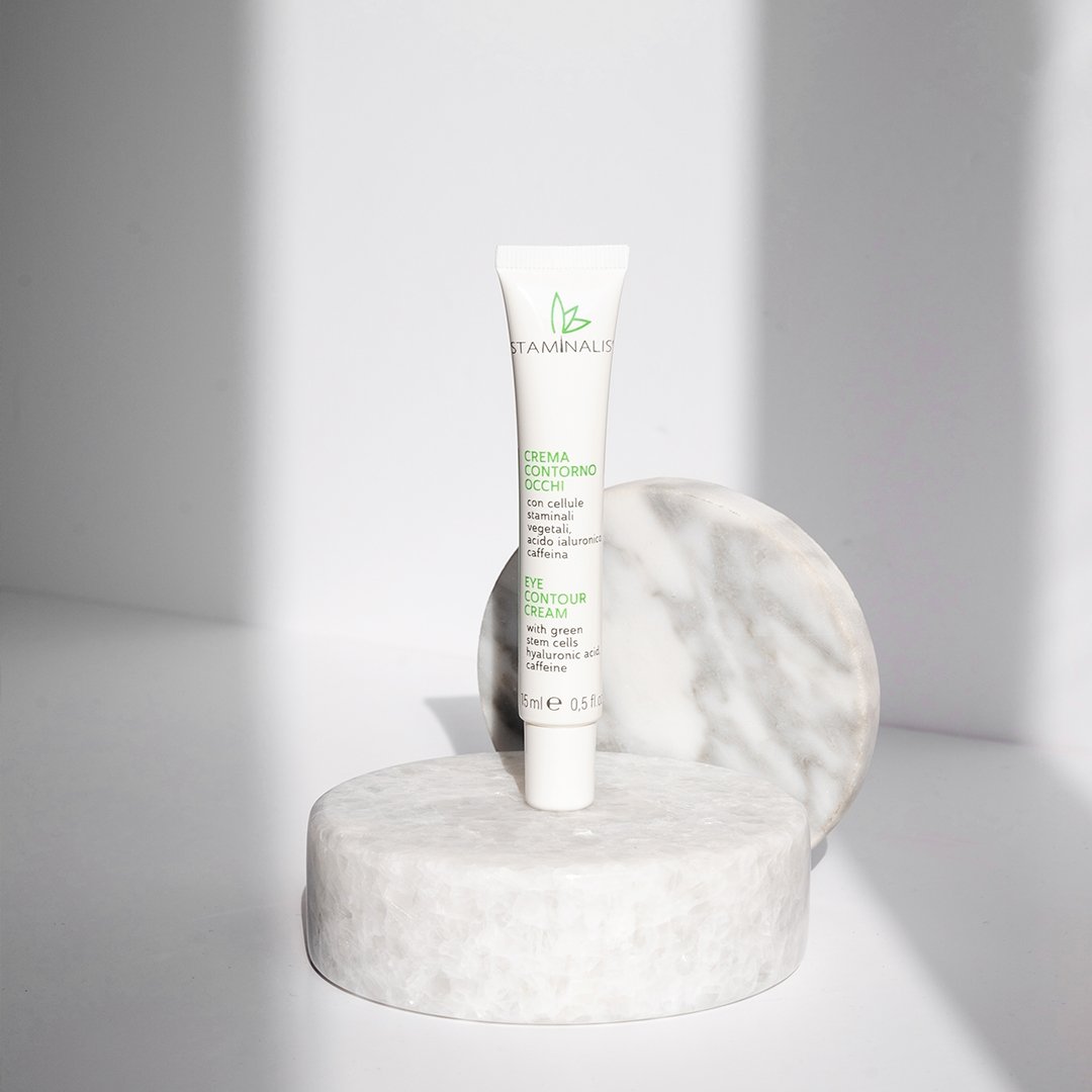 Crema contorno occhi anti-age Staminalis con acido ialuronico ed effetto lifting
