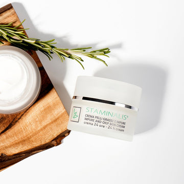 Crema viso purificante Staminalis – Controllo del sebo e freschezza per la pelle
