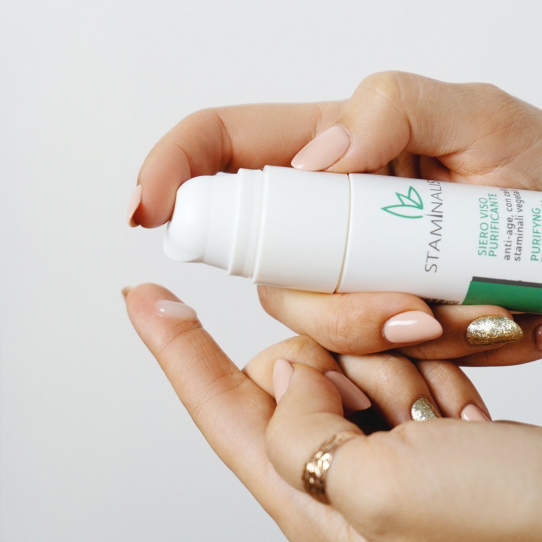 Siero viso purificante Staminalis – Equilibrio del sebo e azione anti-età