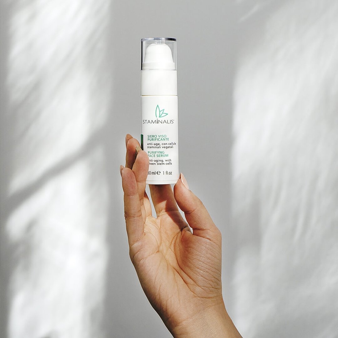 Staminalis Siero Viso Purificante – Regolazione del sebo e trattamento antiage